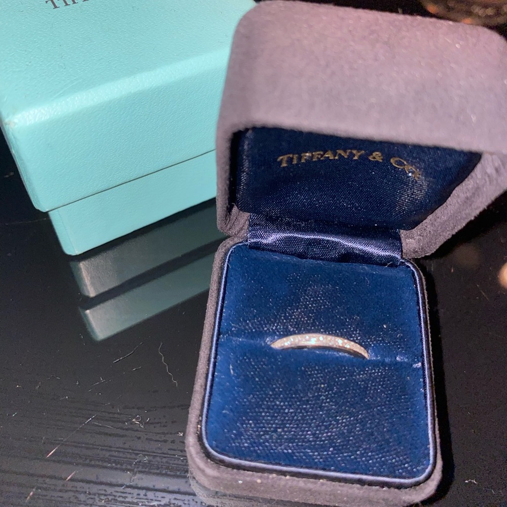 EUC Tiffany & Co. Legacy Channel Set Eternity Wedding Band